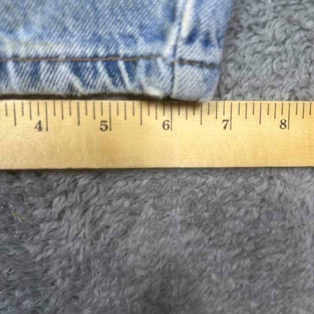 Levis 560 Jeans Mens 34x30 Light Blue‎ Loose Fit Comfort Tapered Denim Y2k 00s - Picture 13 of 14